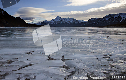 Image of Abraham Lake Winter