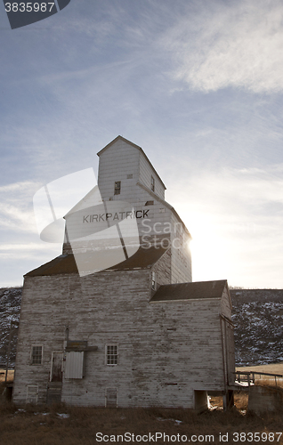 Image of Grain Elevator near Drumheller