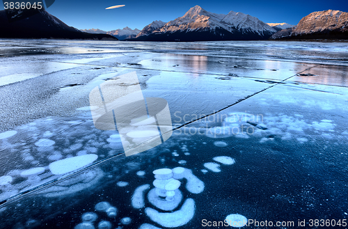 Image of Abraham Lake Winter