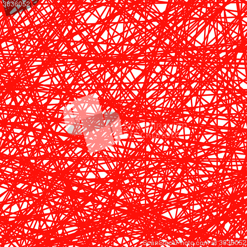 Image of Abstract Red Line Background.