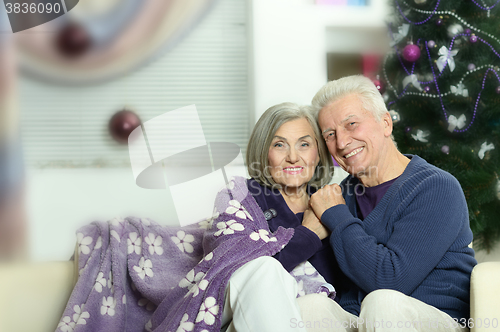 Image of beautiful elderly couple 