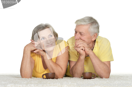 Image of Cute old couple 