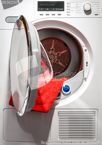 Image of Washing Machine With Open Door