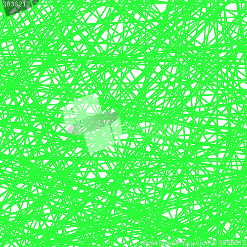 Image of Abstract Green Line Background.