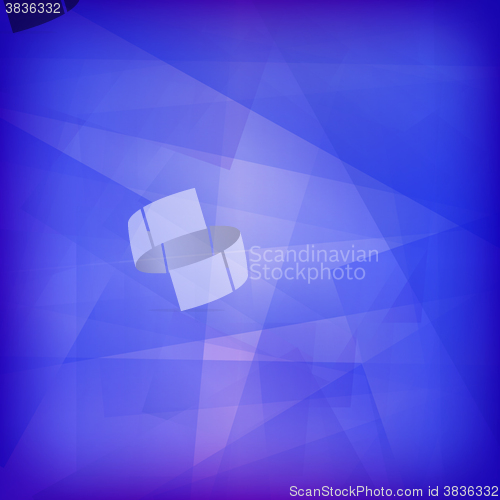 Image of Abstract Blue Line Pattern