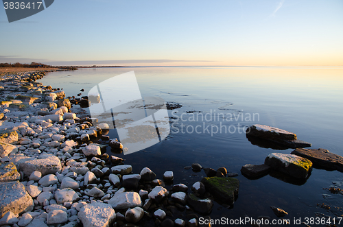 Image of Colorful stony coast