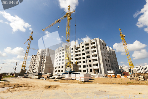 Image of  construction  high-rise buildings