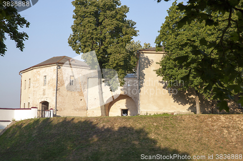 Image of ancient fortress, Grodno 