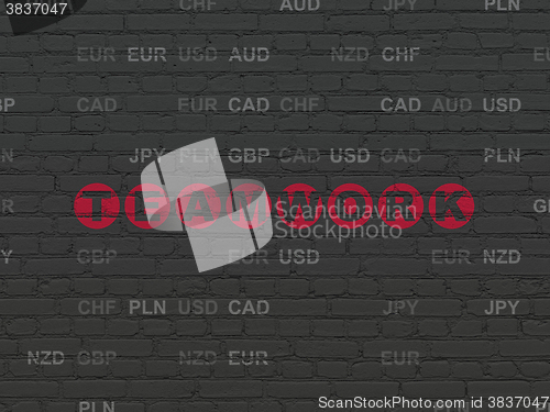Image of Business concept: Teamwork on wall background