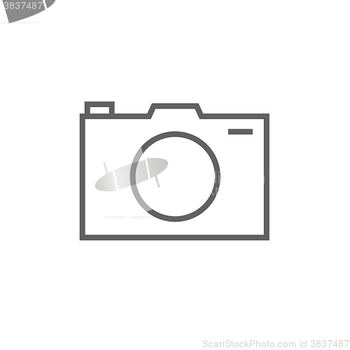 Image of Camera line icon.