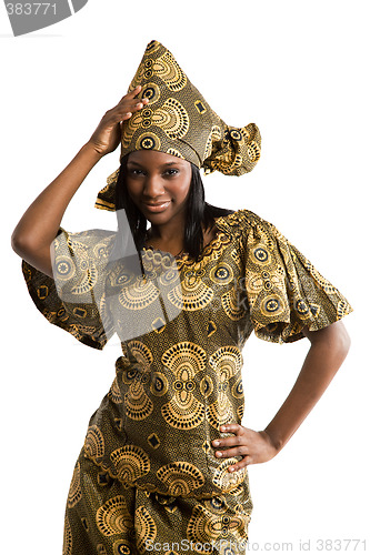Image of Ethnic african woman