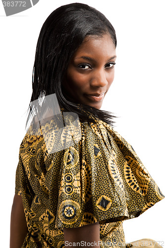 Image of Ethnic african woman