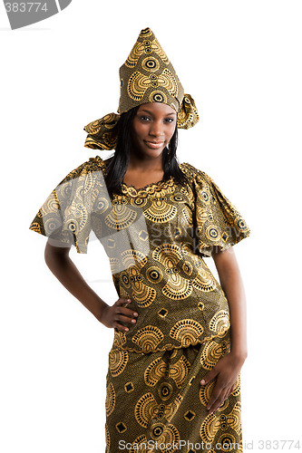 Image of Beautiful african woman