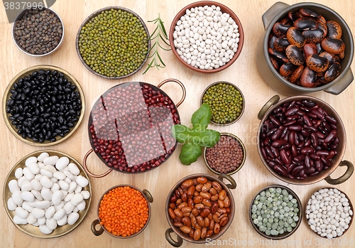 Image of Lentils, peas and beans.