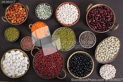 Image of Lentils, peas and beans.