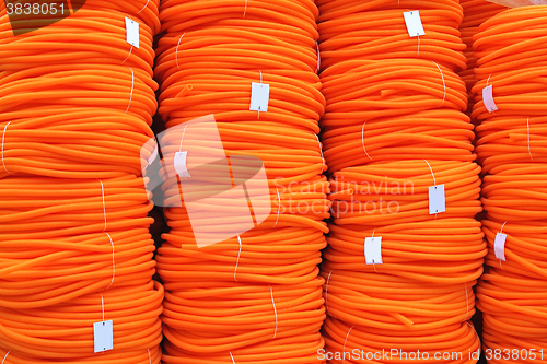 Image of Orange Hose Coils