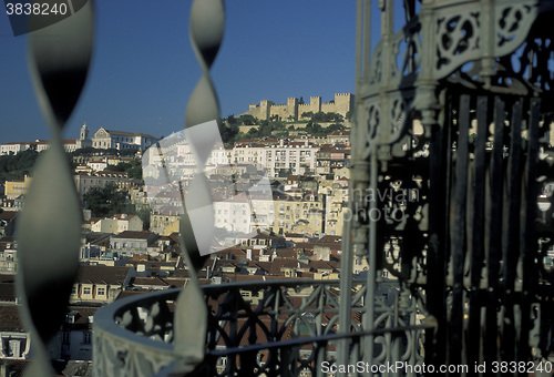 Image of EUROPE PORTUGAL LISBON BAIXA CASTELO