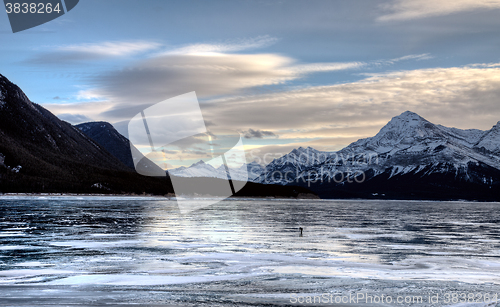 Image of Abraham Lake Winter