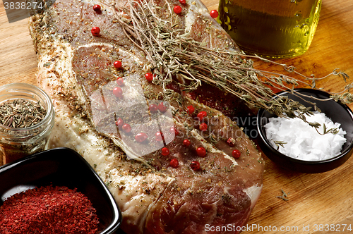 Image of Preparing to Roast Beef