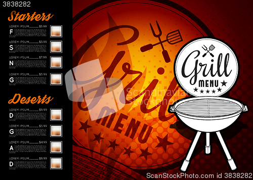 Image of Design BBQ menu