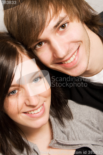 Image of young happy couple