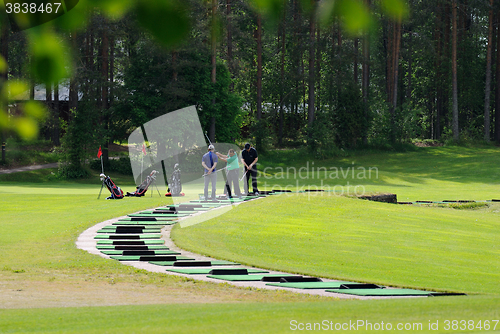 Image of Training in Golf.