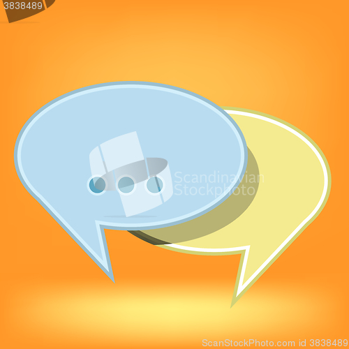 Image of Speech Bubbles Isolated 