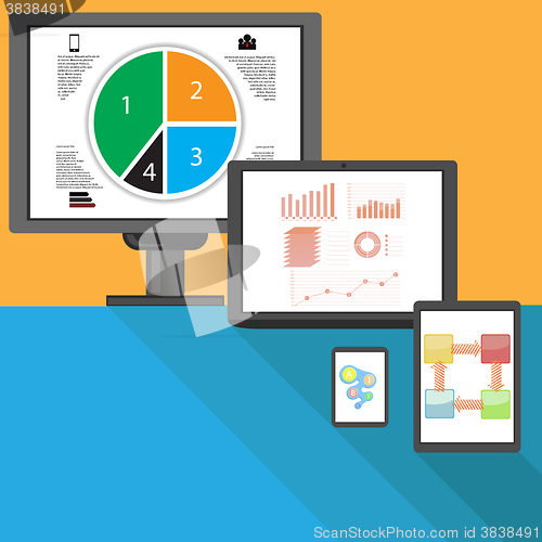 Image of Set of Different Internet Devices