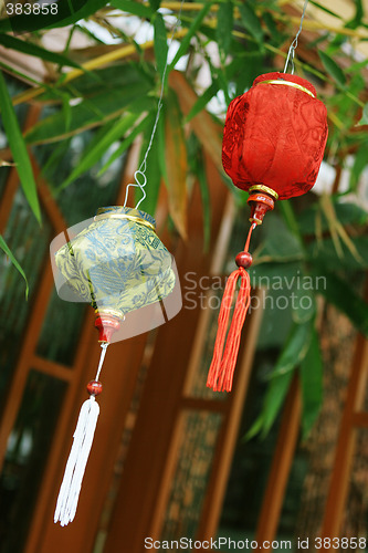 Image of Traditional silk lanterns