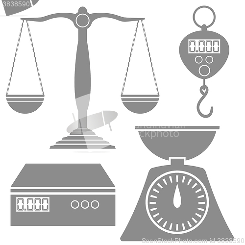 Image of Weighind Scales Icons