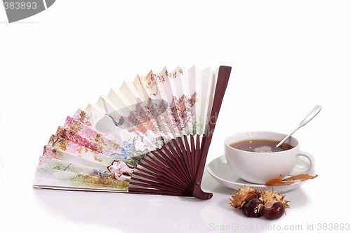 Image of Tea with fan