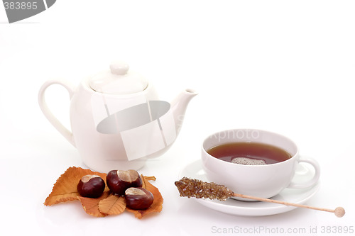 Image of Tea with teapot