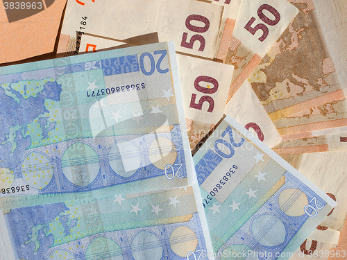 Image of Fifty and Twenty Euro notes