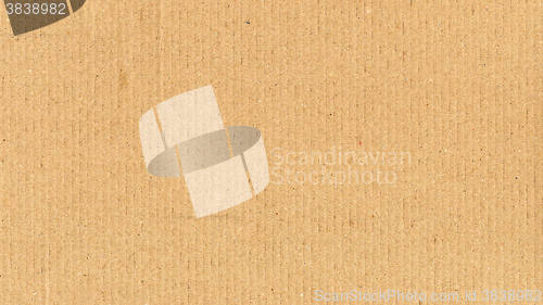 Image of Brown corrugated cardboard background