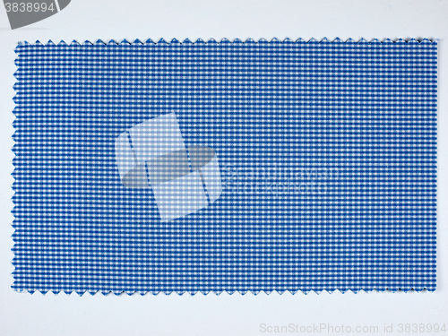 Image of Blue fabric sample