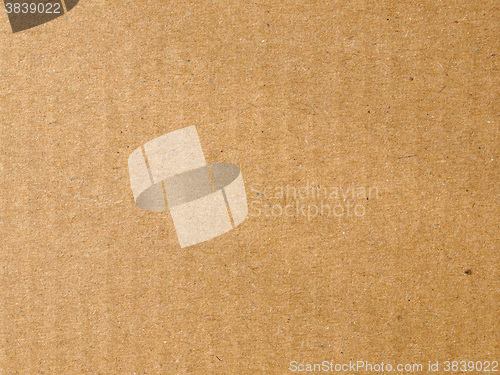 Image of Brown corrugated cardboard background