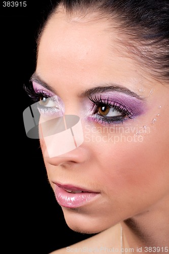 Image of colorful make-up