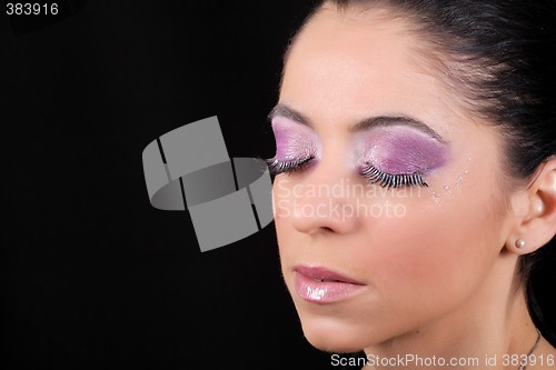 Image of eyes closed