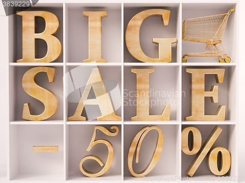 Image of Big Sale text