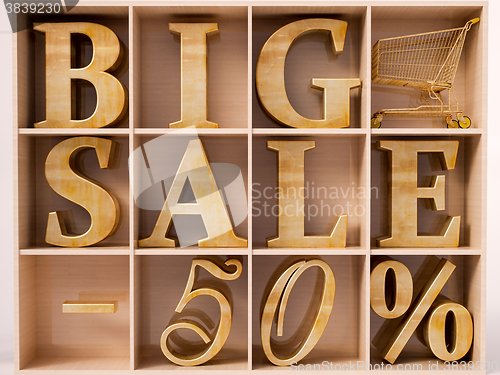 Image of Big Sale text