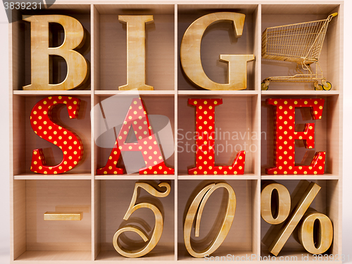 Image of Big Sale text
