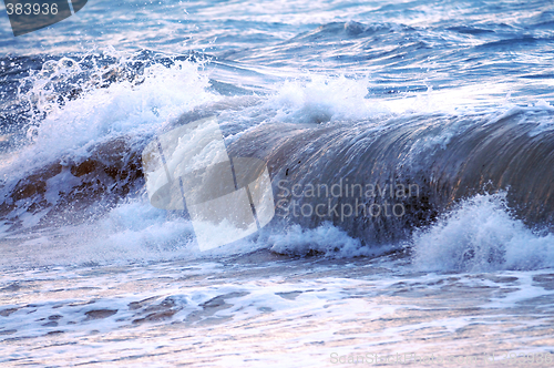 Image of Wave in stormy ocean