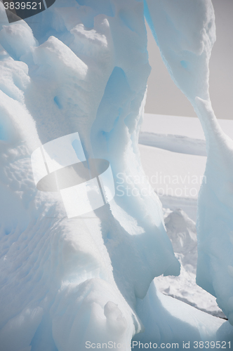 Image of Iceberg off coast of Antarctica