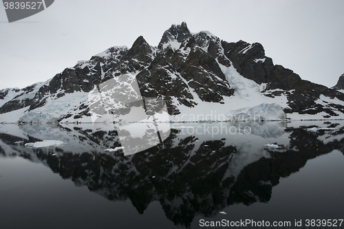 Image of Mountain view in Antarctica