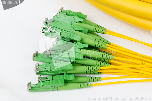 Image of fiber optic E2 (LSH) pigtail, patchcord