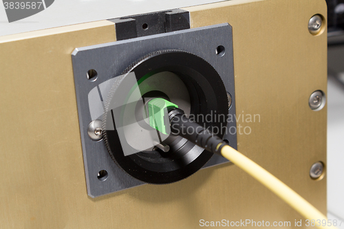 Image of professional modern test equipment interferometer