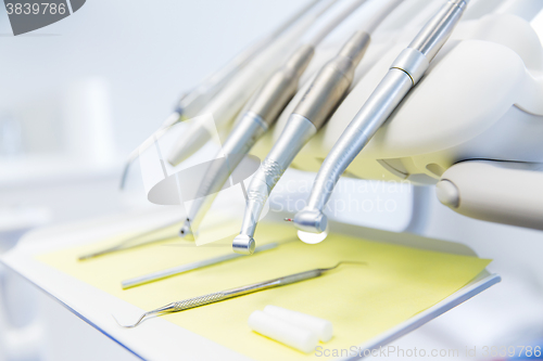 Image of close up of dental instruments