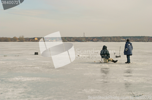 Image of winter fishing