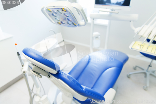 Image of interior of new modern dental clinic office