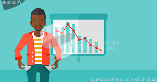 Image of Bancrupt business man.